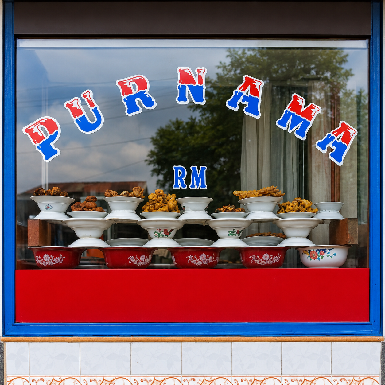 Etalase Rumah Makan Purnama